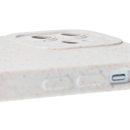 Ekologiczne etui Bizon Bio-Case do iPhone 12, ecru