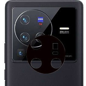 Szkło na aparat Bizon Glass Silk Lens dla Vivo X80 Pro, 2 sztuki