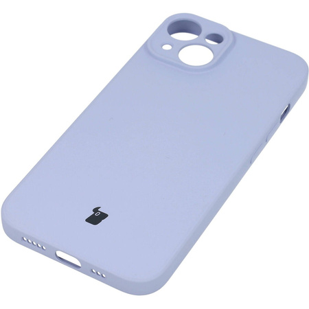 Etui Bizon Case Silicone do iPhone 14, jasnofioletowe