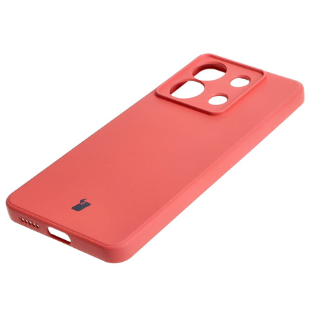 Etui Bizon Case Silicone Sq do Xiaomi Poco X6 / Xiaomi Redmi Note 13 Pro 5G, brudny róż