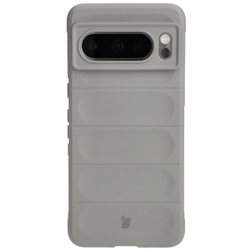 Pancerne etui Bizon Case Tur do Google Pixel 8 Pro, jasnoszare
