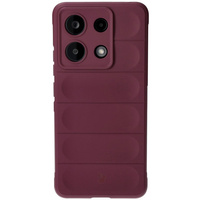 Pancerne etui Bizon Case Tur do Xiaomi Redmi Note 13 4G, burgundowe