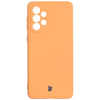 Etui Bizon Case Silicone do Galaxy A33 5G, pomarańczowe