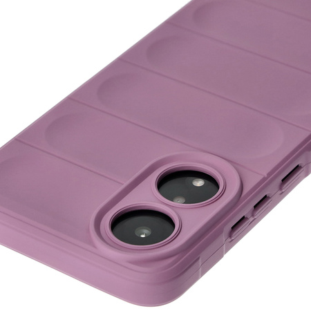 Pancerne etui Bizon Case Tur do Oppo A78 4G, jasnofioletowe