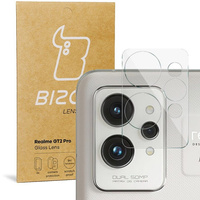 Szkło na aparat Bizon Glass Lens dla Realme GT2 Pro, 2 sztuki