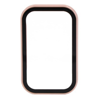 Etui Bizon Case Watch Adamo do Xiaomi Redmi Smart Band 2 / Xiaomi Mi Band 8 Active, różowe