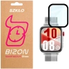 Szkło hybrydowe Bizon Glass Watch Edge Hybrid dla Huawei Watch Fit 4, czarne
