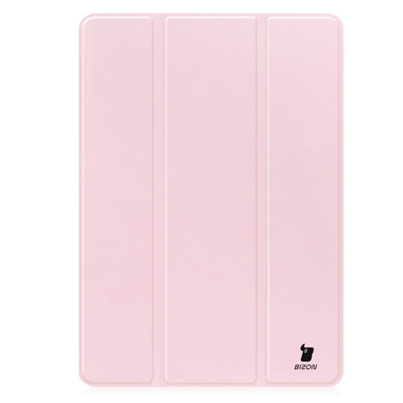 Etui Bizon Case Tab Lizard do Samsung Galaxy Tab S9 / S9 FE, różowe