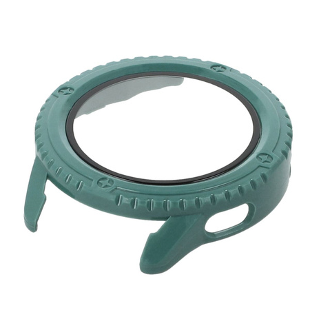 Etui Bizon Case Watch Adamo do Xiaomi Watch S3 47 mm, zielone