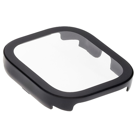 Etui ze szkłem do zegarka Bizon Case Watch Adamo do Xiaomi Redmi Watch 5, czarne