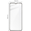 2x Szkło + szybka na aparat Bizon Edge Pack do Galaxy A03s
