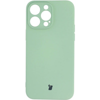 Etui Bizon Case Silicone do iPhone 14 Pro Max, turkusowe