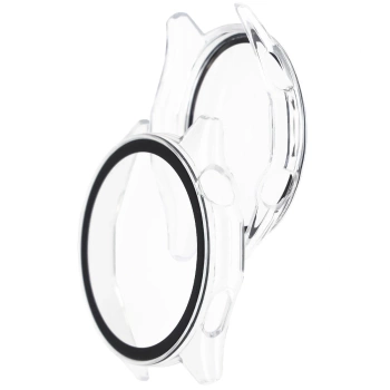 Etui ze szkłem do zegarka Bizon Case+Glass Watch do Huawei Watch GT6 46 mm, przeźroczyste