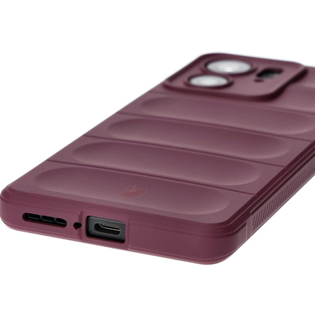 Pancerne etui Bizon Case Tur do Motorola Edge 40, ciemnofioletowe