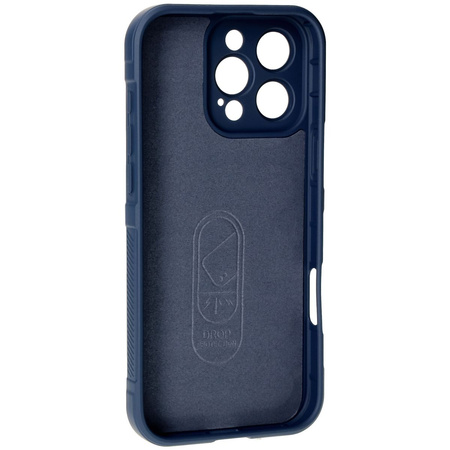Pancerne etui Bizon Case Tur do iPhone 16 Pro Max, granatowe