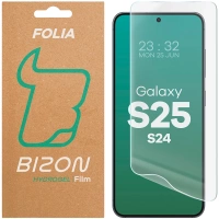 Folia hydrożelowa na ekran Bizon Glass Hydrogel Front do Galaxy S25 / S24, 1 sztuka