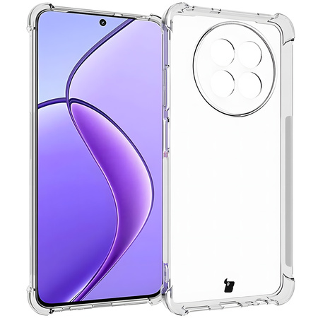 Etui + 2x szkło hartowane Bizon Case Clear Pack do Realme 12 / 12x