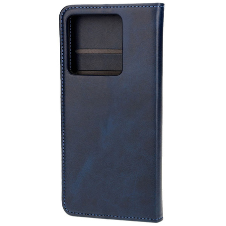 Etui z klapką Bizon Case Pocket do Xiaomi Redmi Note 13 5G, granatowe