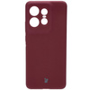 Silikonowe etui Bizon Soft Case do Motorola Edge 50 Pro, ciemnofioletowe