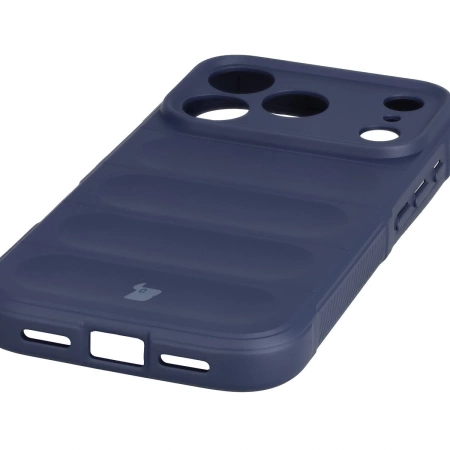 Pancerne etui Bizon Case Tur do iPhone 17 Pro, granatowe