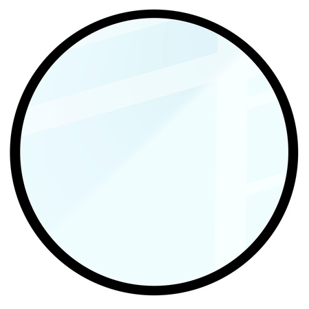 Szkło hybrydowe Bizon Glass Watch Edge Hybrid dla Garmin Instinct 3 45 mm, czarne