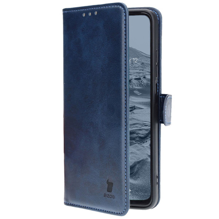 Etui z klapką Bizon Case Pocket do Xiaomi 14 Ultra, granatowe