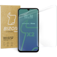 Folia hydrożelowa na ekran Bizon Glass Hydrogel Front Duo do Galaxy A15 4G/5G, Galaxy A25 5G / M15 5G, 2 sztuki