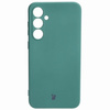 Etui Bizon Case Silicone do Galaxy S23 FE, ciemnozielone