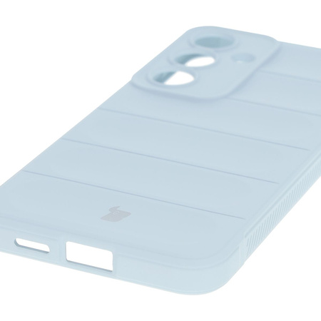 Pancerne etui Bizon Case Tur do Galaxy S25 Plus, jasnoniebieskie