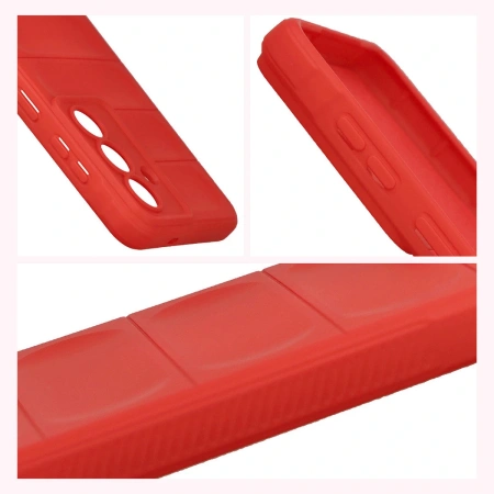 Pancerne etui Bizon Case Tur do Galaxy S26 Plus, czerwone