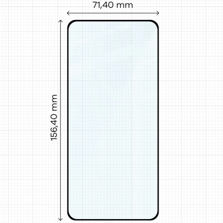 Szkło hartowane Bizon Glass Edge 2 do Motorola Edge 70, czarna ramka