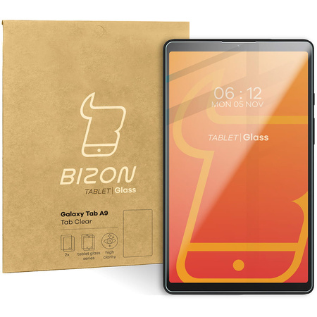 Szkło hartowane Bizon Glass Tab Clear Duo do Galaxy Tab A9, 2 sztuki