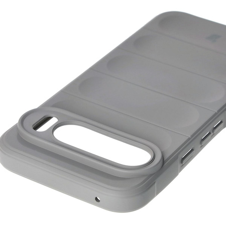 Pancerne etui Bizon Case Tur do Google Pixel 9 Pro XL, jasnoszare