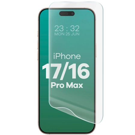 Folia hydrożelowa na ekran Bizon Glass Hydrogel Front Duo do iPhone 17 Pro Max / 16 Pro Max, 2 sztuki
