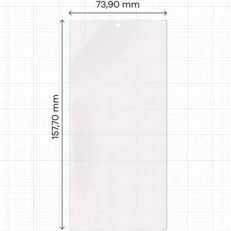 Folia matowa Bizon Glass Hydrogel Sun do Galaxy S24 Ultra, 2 sztuki
