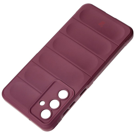 Pancerne etui Bizon Case Tur do Galaxy M55 5G, ciemnofioletowe