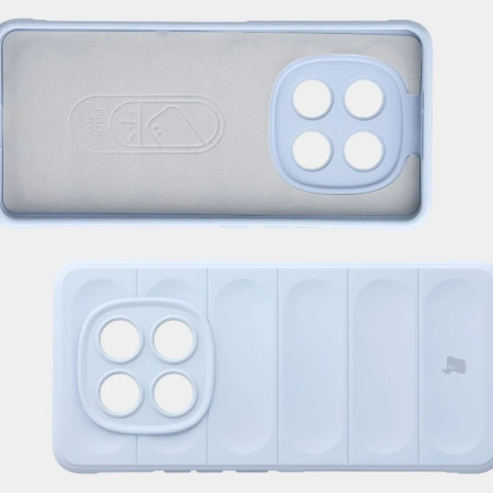 Pancerne etui Bizon Case Tur do Xiaomi Redmi Note 15 4G, jasnoniebieskie