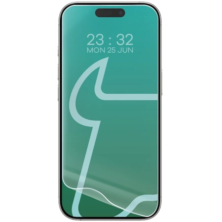 Folia hydrożelowa na ekran Bizon Glass Hydrogel Front do iPhone 17 Pro / 17 / iPhone 16 Pro, 1 sztuka