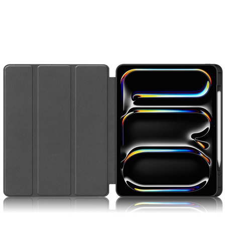Etui Bizon Case Tab Lizard do iPad Pro 13" 7 gen. 2024, czarne