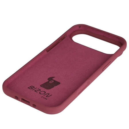Silikonowe etui Bizon Soft Case do iPhone Air, ciemnofioletowe