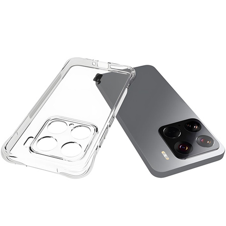 Elastyczne etui Bizon Case Salpa do Xiaomi 15, przezroczyste