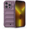Pancerne etui Bizon Case Tur do iPhone 14 Pro, jasnofioletowe