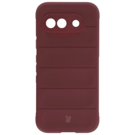 Pancerne etui Bizon Case Tur do Google Pixel 9a, burgundowe