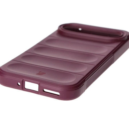 Pancerne etui Bizon Case Tur do Google Pixel 9 / 9 Pro, burgundowe