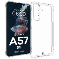 Elastyczne etui Bizon Case Salpa do Galaxy A57 5G, przezroczyste