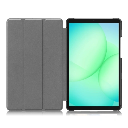Etui z klapką Bizon Case Tab Croc do Galaxy Tab A11 / A9, szare