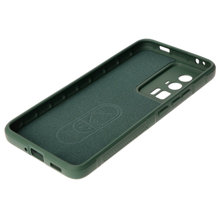 Pancerne etui Bizon Case Tur do Xiaomi Poco F5 Pro, ciemnozielone