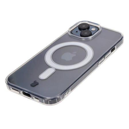 Etui Bizon Case Pure Magnetic do Apple iPhone 15, przezroczyste