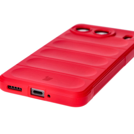Pancerne etui Bizon Case Tur do OnePlus Nord 4, czerwone