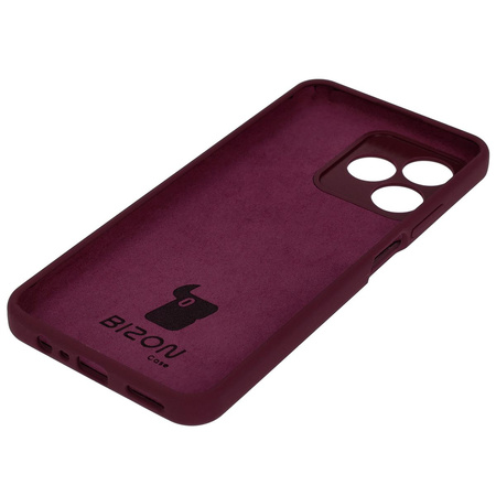 Silikonowe etui Bizon Soft Case do Realme Note 50 / Realme C53 / C51, ciemnofioletowe